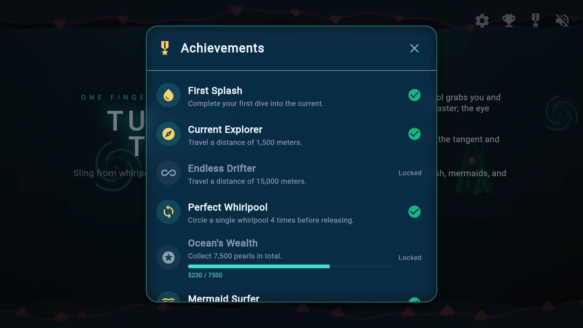 Turtle Tide Achievements